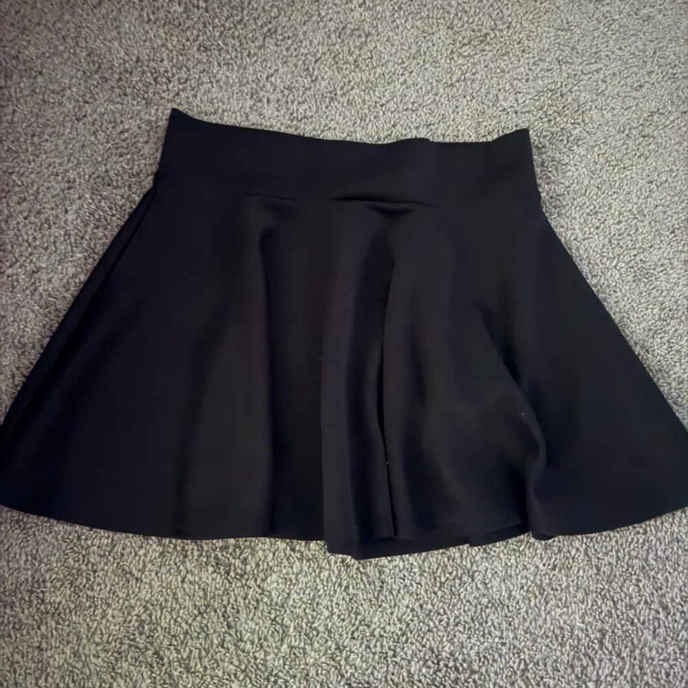 Black Skater Skirt
